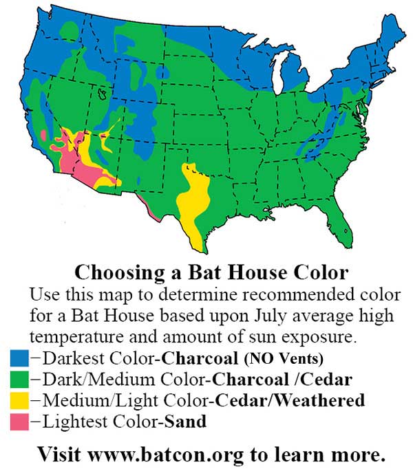 Bat House Color Map
