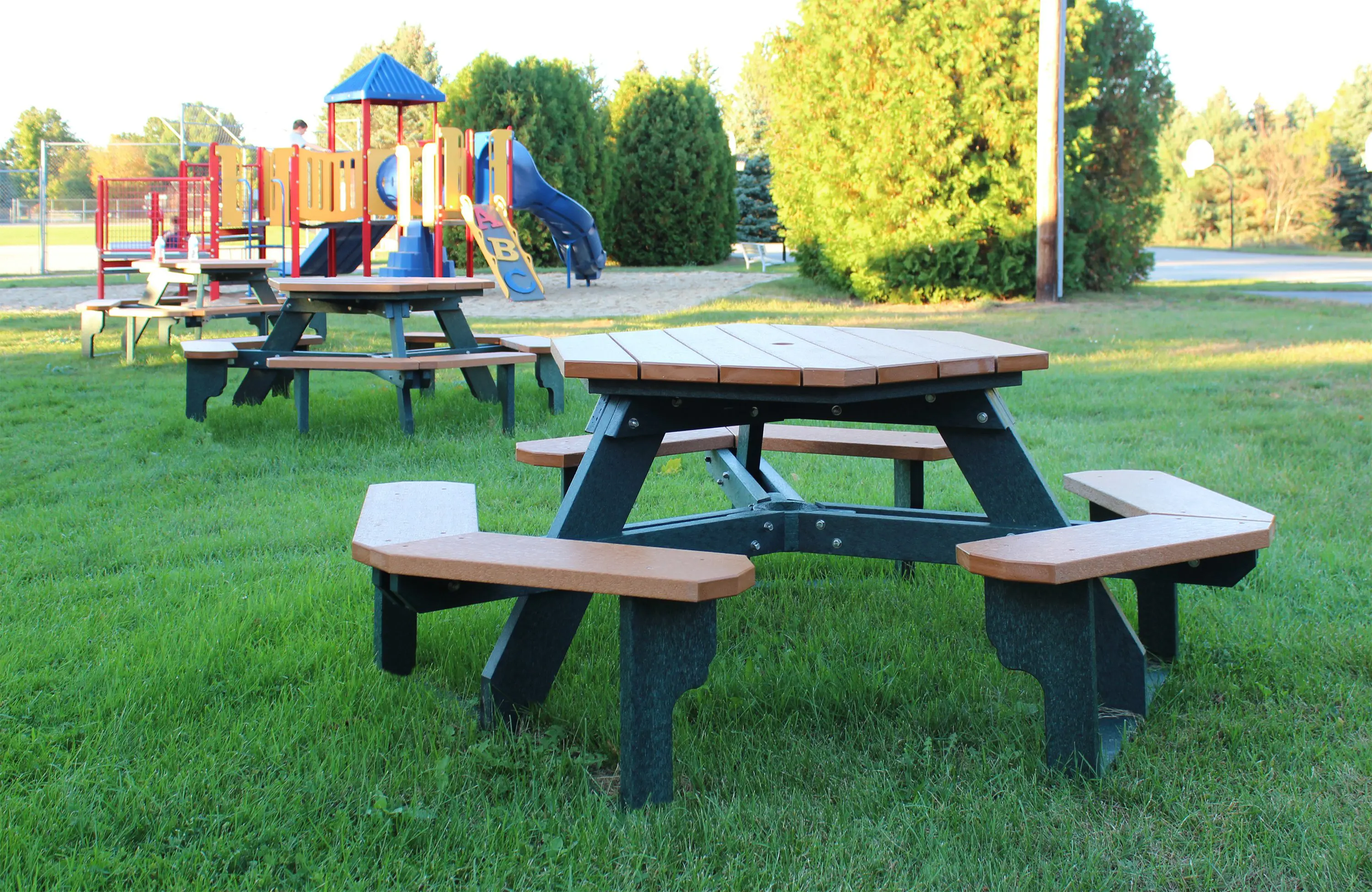 Designing Purposeful Outdoor Seating Areas Around Playgrounds