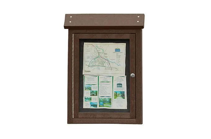 Small Message Center Wall Mount