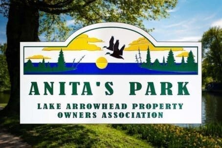 Anita's Park Sign