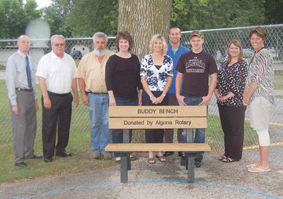 Buddy Bench Algona Rotary
