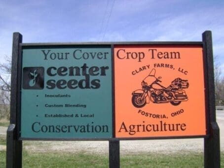 Double custom sign in frame