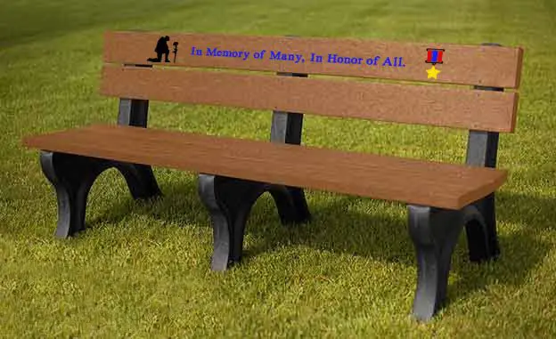 Memorial 6ft Bench - Cedar