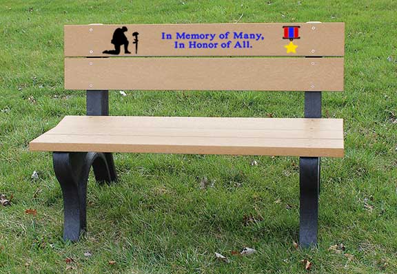 Memorial Day 4ft Bench - CD