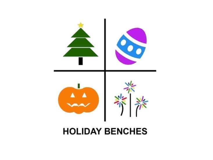Holiday Benches