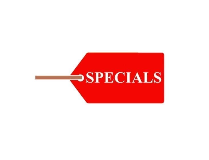 Specials - In Stock