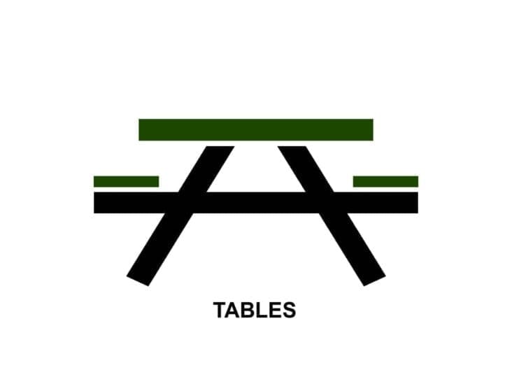 Recycled Plastic Tables, Commercial Outdoor Tables