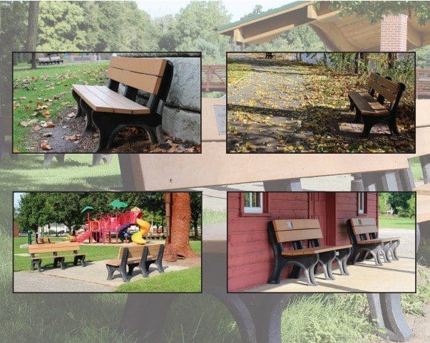 Donate a bench gallary with examples