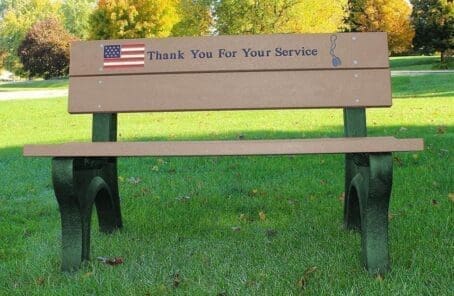 Veteran's 4' Bench