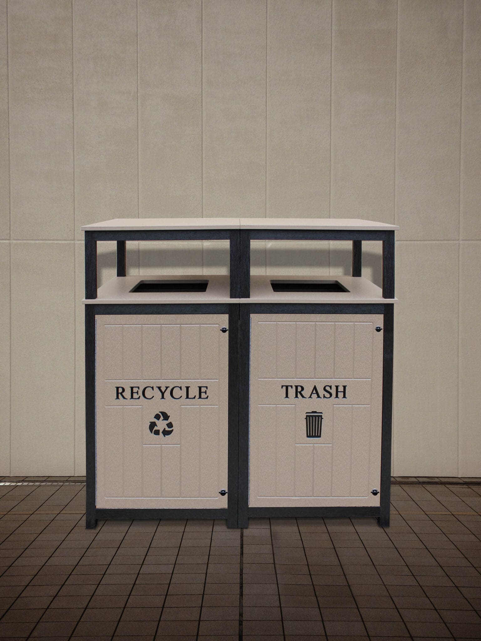 2T32 with Recycle and Trash Logo