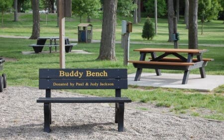 Lake Odessa Buddy Bench