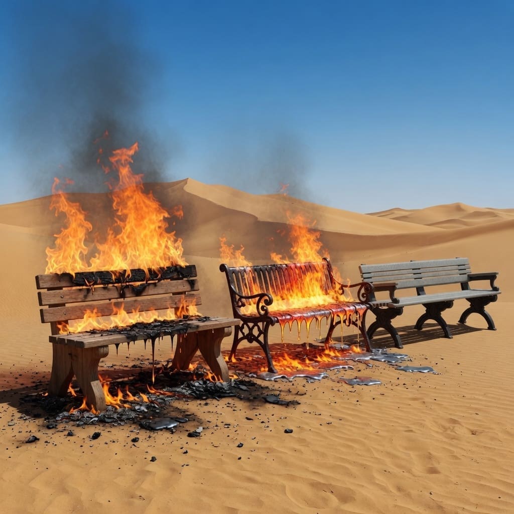 Do Outdoor Benches Get Too Hot? A Practical Look at Materials in the Sun